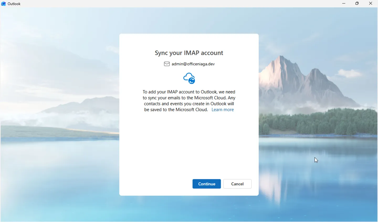 Skrin Sync your IMAP account